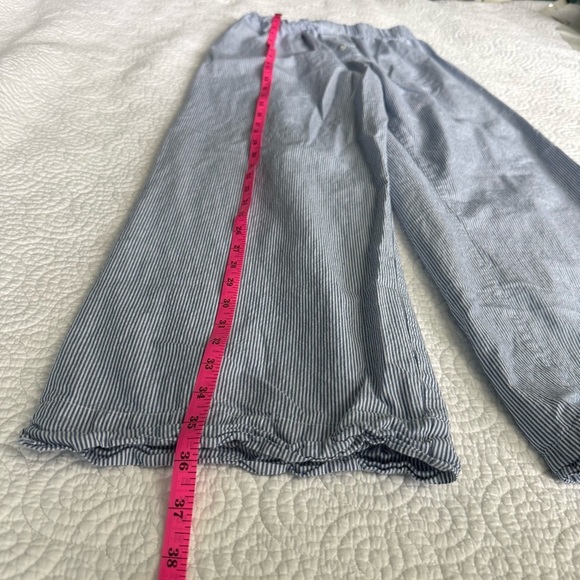 Twik Blue Checked two-button straight-leg pant 100% cotton - Picture 6 of 10